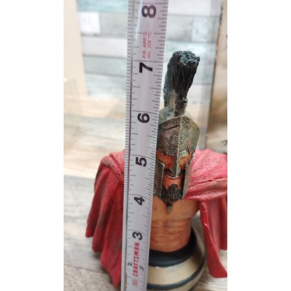 NECA King Leonidas Resin Mini Bust THIS IS SPARTA! Original Box - Picture 7 of 16